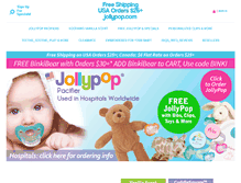 Tablet Screenshot of jollypop.com